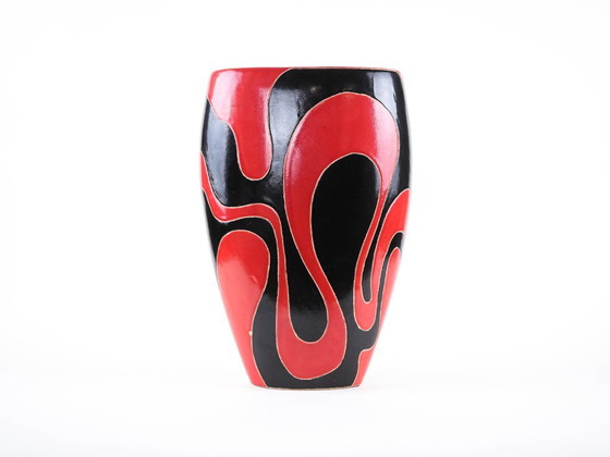 Image 1 of Ceramic vase, Italian design, 1970s, made in Italy