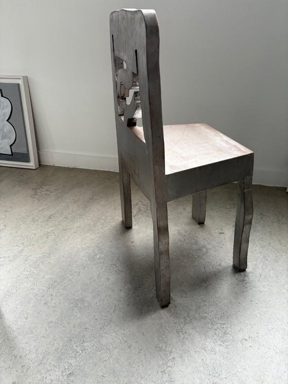 Image 1 of Klaas Gubbels Stoel object staal