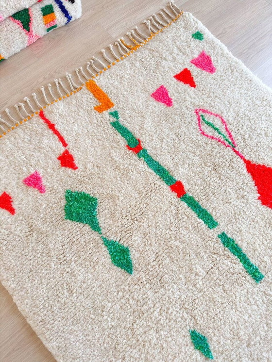 Image 1 of Marokkaans wollen tapijt 250/150cm