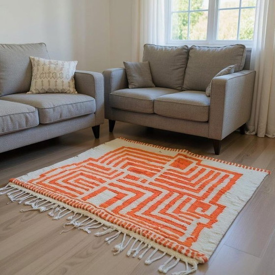 Image 1 of Tapis marocain traditionnel en laine 250cmx200cm