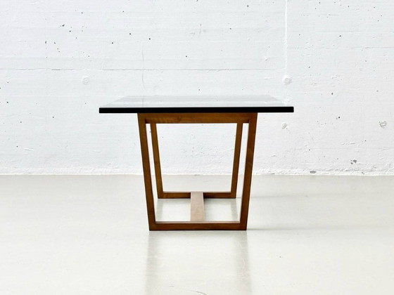 Image 1 of Eenvoudige salontafel in een strak ontwerp, jaren 70