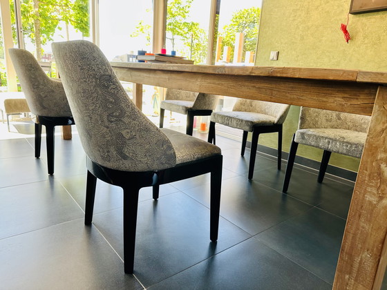 Image 1 of Molteni&C Chelsea Jean Paul Gaultier stoelen 5 stuks