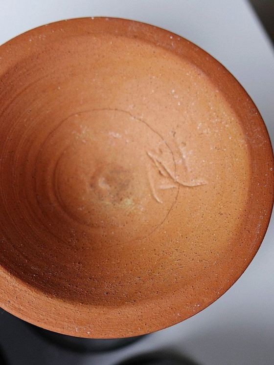 Image 1 of Set of 5 glazed ceramic mazagrans, 1960s-1980s