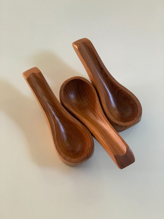 Vintage Jean Gillon Jacaranda Rosewood Pipe Holder – Italma WoodArt Brazil 1960s – Decorative Objects (photo 5 of 6)