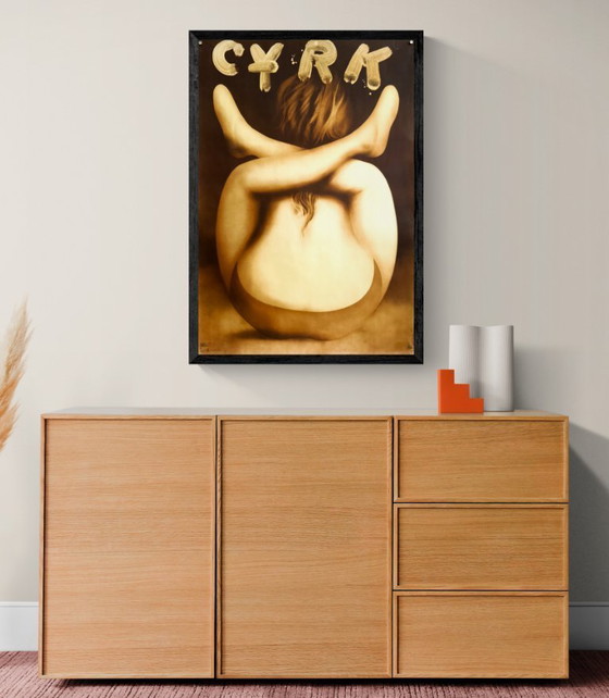 Image 1 of 🎪 Cyrk – 1978 – Original B1 Poster by Jerzy Czerniawski | 98 × 68 cm | Poland 