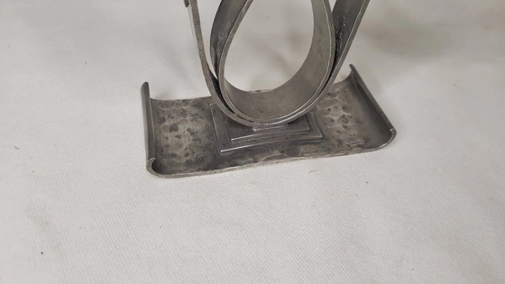 Art Deco Kerzenhalter Delavan Paris – Metal (photo 3 of 8)