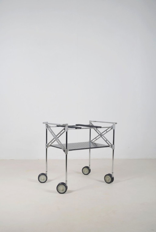 Carrello Kartell Oxo disegnato da Antonio Citterio e Glen Oliver Löw, anni &#39;80