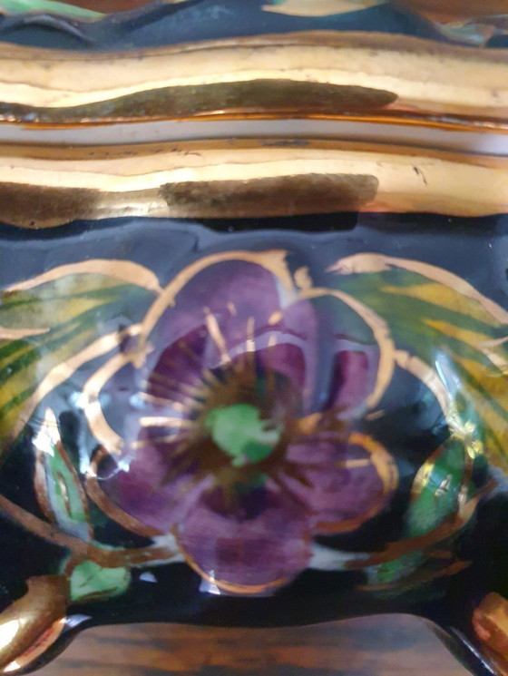 Image 1 of Joyero de cerámica- Hubert Bequet- Bélgica- Modelo166