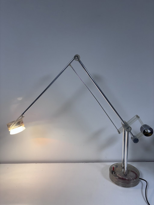 Valenti Luce Valentina Desk Lamp De Pas D'Urbino & Lomazzi – bureaulampen, Metal, Plastic