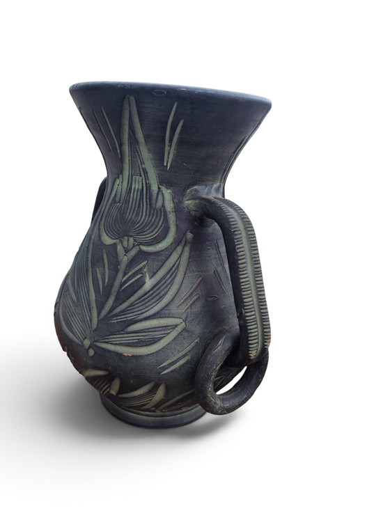 Groot Duits schip uit de jaren 70 – Vazen, Ceramic (photo 4 of 6)