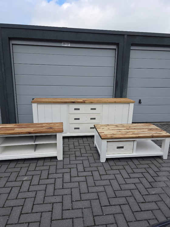 Set mobili Henders & Hazel | Credenza, Mobile TV & Tavolino da caffè – Credenze, Metallo, Legno (photo 2 of 29)