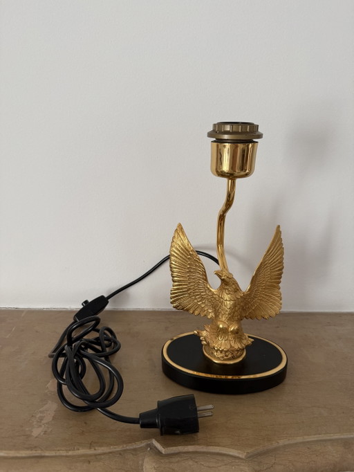 Deknudt Lustrerie Tischleuchte mit Adler
