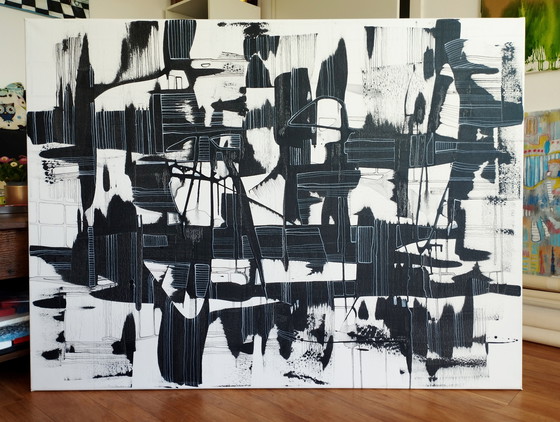 Image 1 of Composition abstraite XXL de Natia Antadze