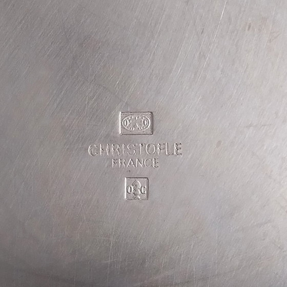 Image 1 of Champagner- und Eisbehälter „Sully“ von Christofle aus den 1950er Jahren, versilbert (Gallia-Kollektion)