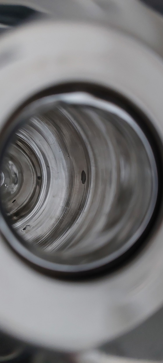 Image 1 of Vintage chrome thermos flask of the brand "Van Nelle"