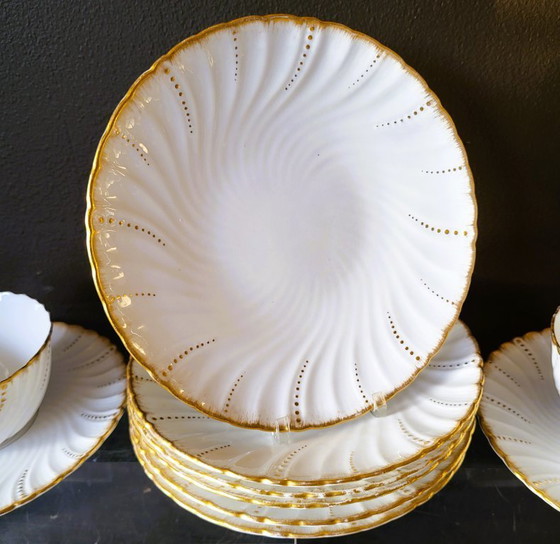 Image 1 of ✔️MINTON Porzellan-Essgeschirr-Set, Sarreguemines (Frankreich)