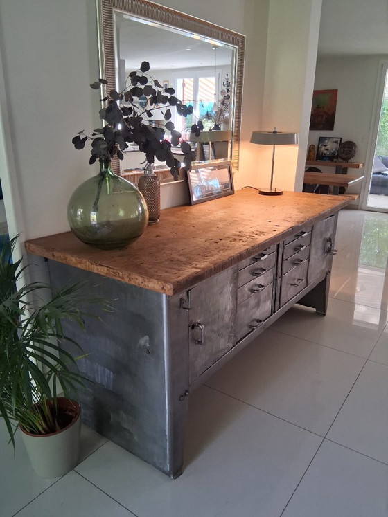 Image 1 of Authentieke Biguet werkbank