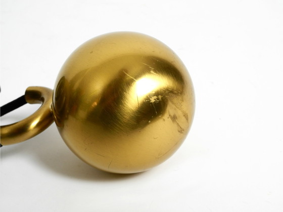 Image 1 of Magnifique Rare Original 1970 Florian Schulz Brass Suspension Light with Pulley System
