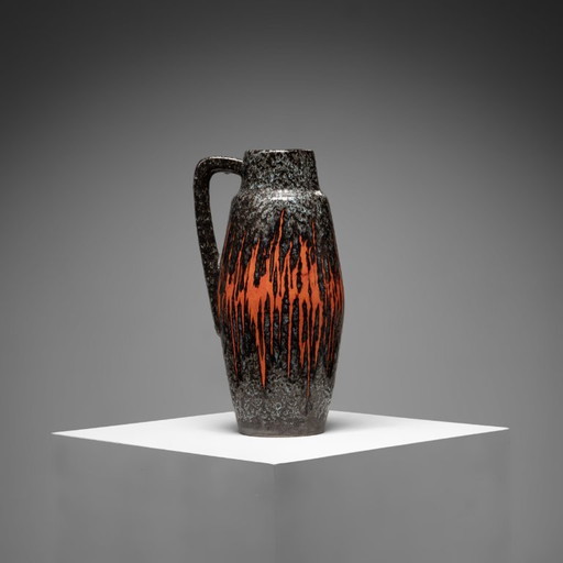 Grote keramische kan ‘Fat Lava’ van Scheurich, Duitsland, jaren 70. – vazen, Ceramic (photo 2 of 8)