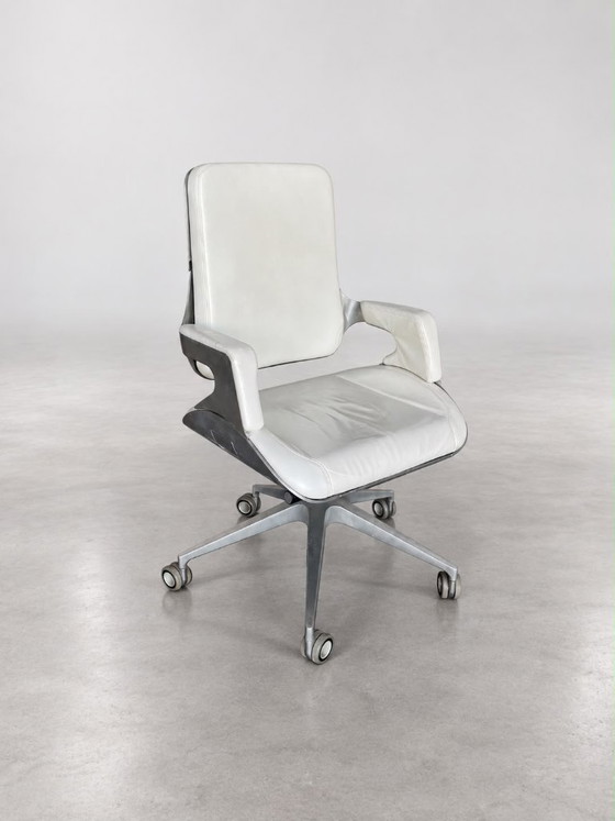 Silla de oficina Interstuhl Silver 262S – Sillas giratorias, Metal, Cuero (photo 2 of 5)