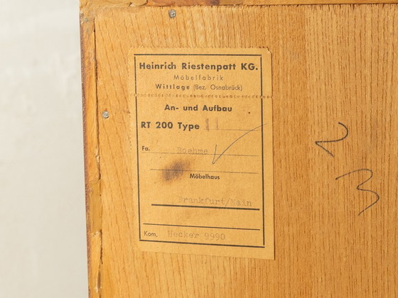 Image 1 of Commode uit de jaren 60, Heinrich Riestenpatt, vintage
