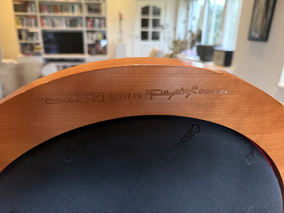 Image 1 of Très unique ! Frank Lloyd Wright for Cassina' Table à manger pour 8 personnes