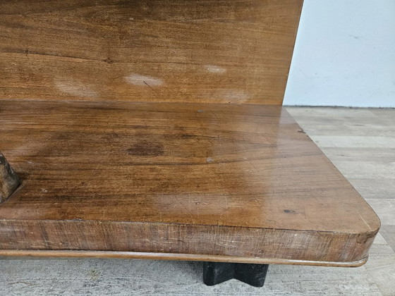 Image 1 of Art-Deco-Schminktisch mit großem Spiegel