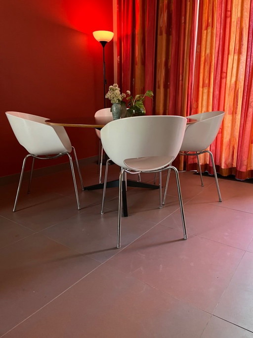 4 chaises design Orbit Large de Sintesi (fabriquées en Italie)
