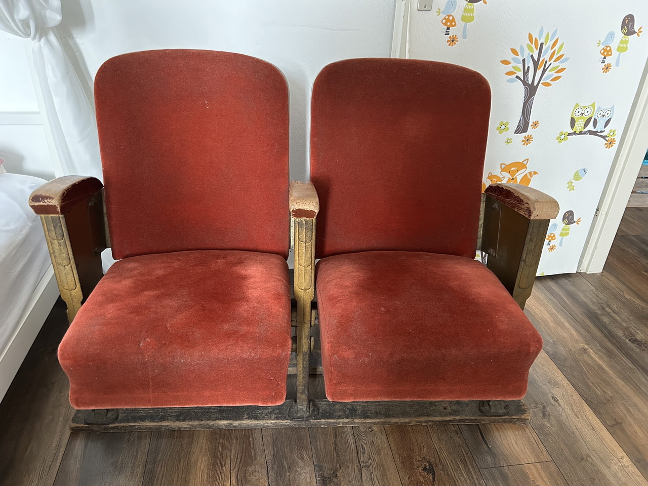 Sillas de cine/teatro retro