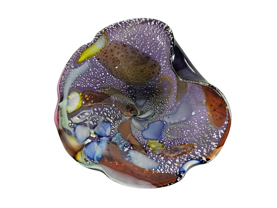 Image 1 of A.V.E.M. Murano - Tutti Frutti - Zanfirico Bizantino - Attribué à Antonio Luigi Ferro - Soufflé à la main - années 1950