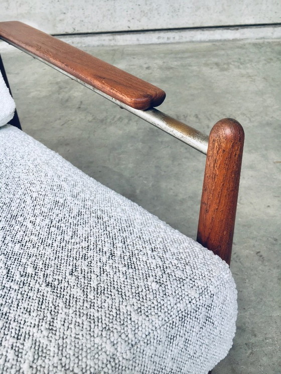 Image 1 of Poltrona Fauteuil in stile scandinavo moderno di metà secolo, Danimarca, anni '60