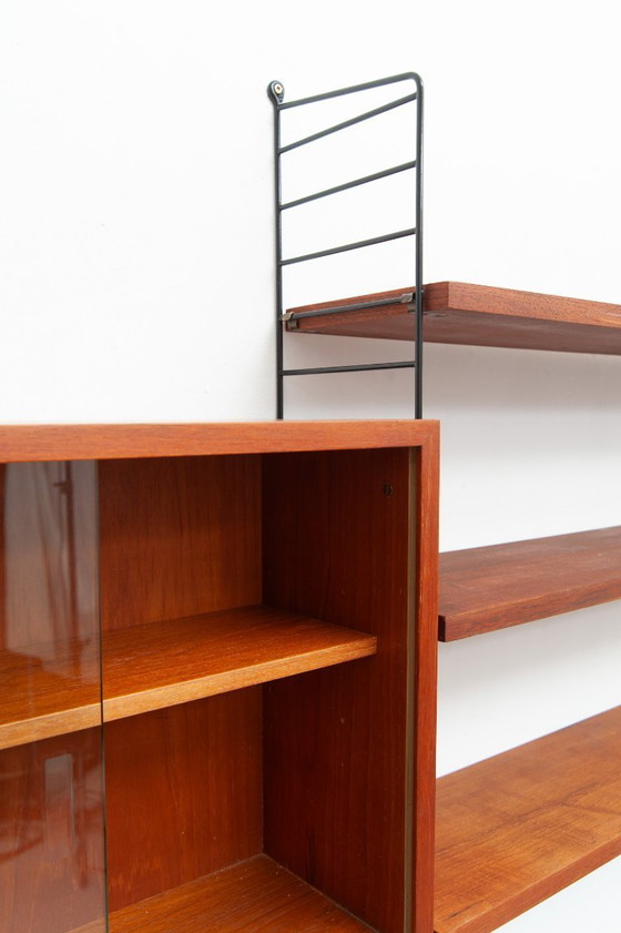 Image 1 of String wall shelf by Kajsa & Nisse Strinning, 1950s