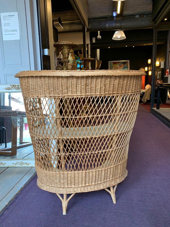 Image 1 of Vintage rotan bar