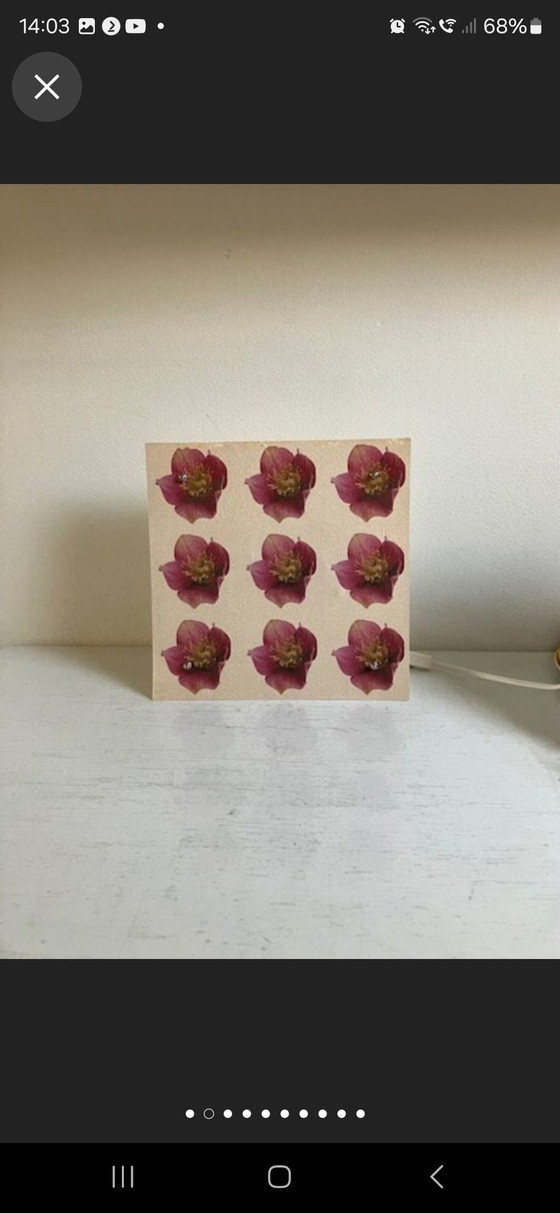 Image 1 of Lampada da parete IKEA Marion 1995 Pannelli intercambiabili