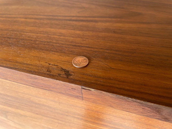 Image 1 of Vintage ladekast van notenhout uit het midden van de eeuw, jaren 50