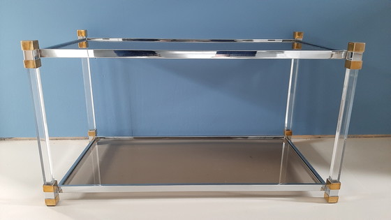 Image 1 of Tavolino da caffè/tavolino laterale Belgochrom anni '70