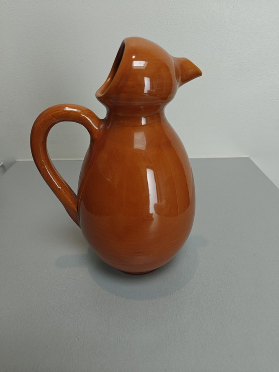 Image 1 of Cruche Lampet brun rouille