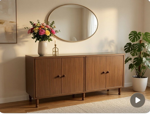 Vintage dressoir uit de jaren 60