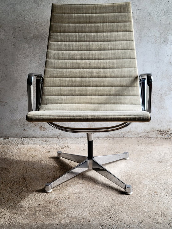Fauteuil Lounge Vintage Eames EA 115 pour Herman Miller – Buffet bas, Aluminium (photo 4 of 10)
