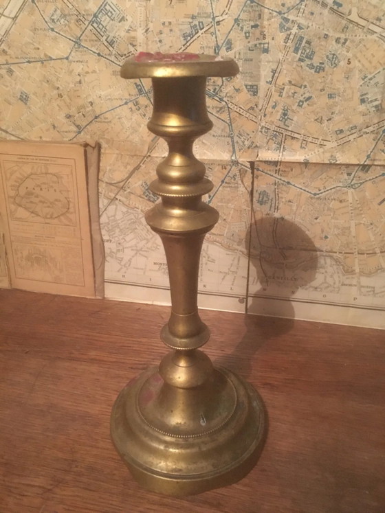 Portacandele in ottone – Vintage (photo 8 of 8)