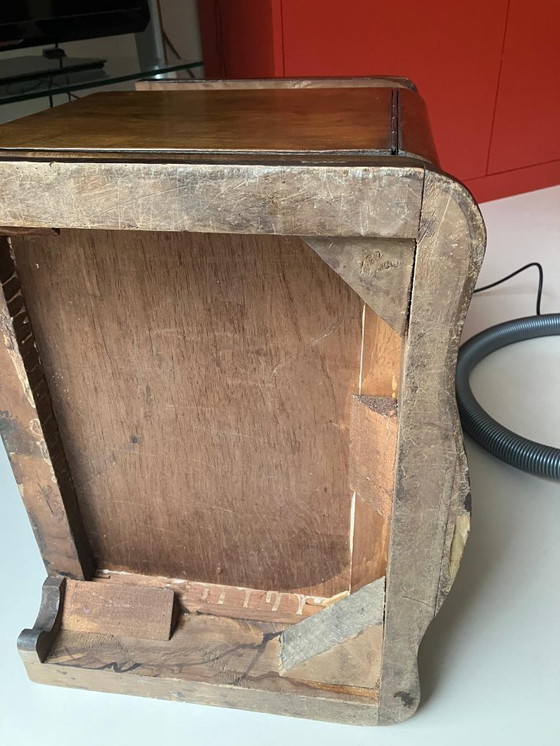 Image 1 of 2 nachtkastjes (set) art deco