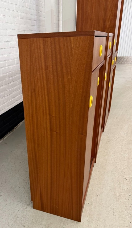 Image 1 of Meuble mural vintage Dycker en 3 pièces