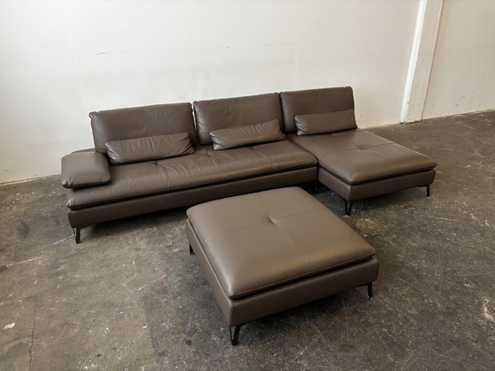 Image 1 of Divano di design Roche Bobois, divano in pelle, come nuovo