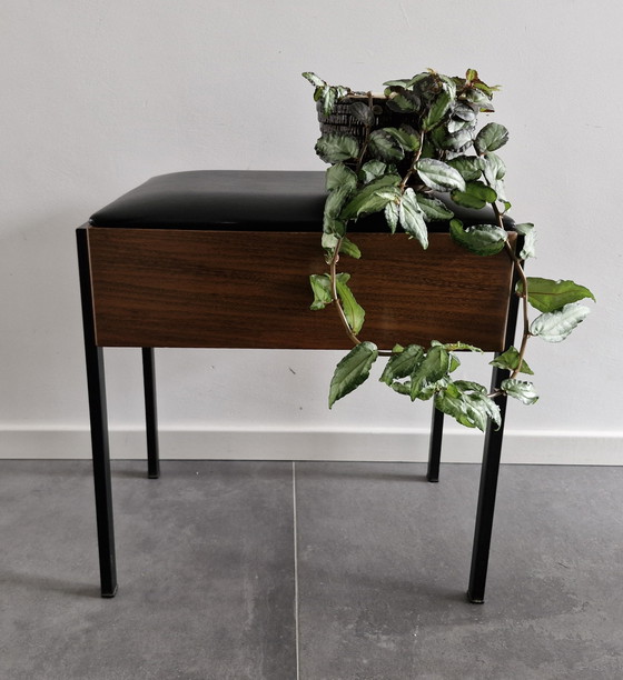 Image 1 of Vintage bankje met opbergruimte van Aristo