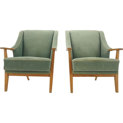 Par de sillones de mediados de siglo, década de 1960