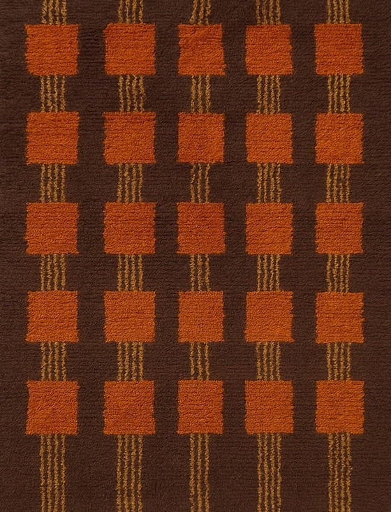 Image 1 of Tapis berbère en laine pure fait hoofdtaille 150/250 cm