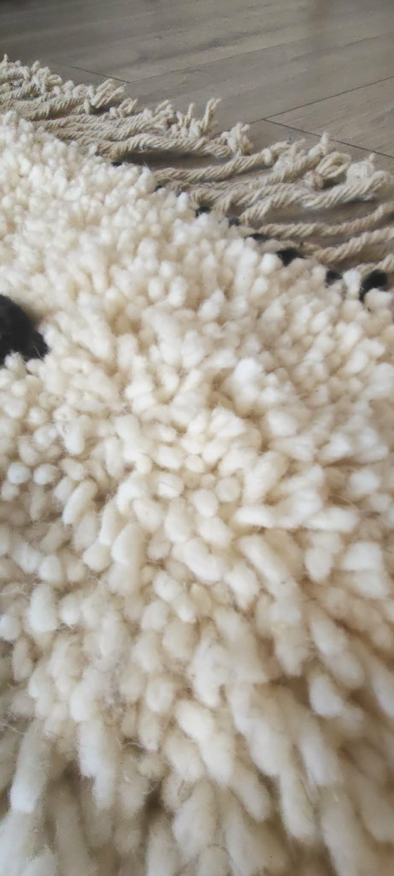 Image 1 of Berbertapijt vloedkleed nieuw wol 200 cm x 300 cm marokkaans