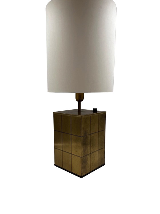 Image 1 of Hollywood Regency Brass Table Lamp Base, Romeo Rega Italy, 1970s