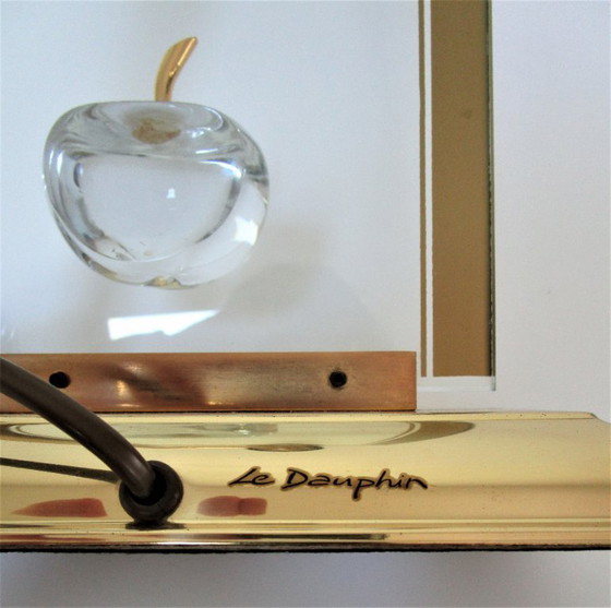 Image 1 of lampe verre "pomme" le dauphin