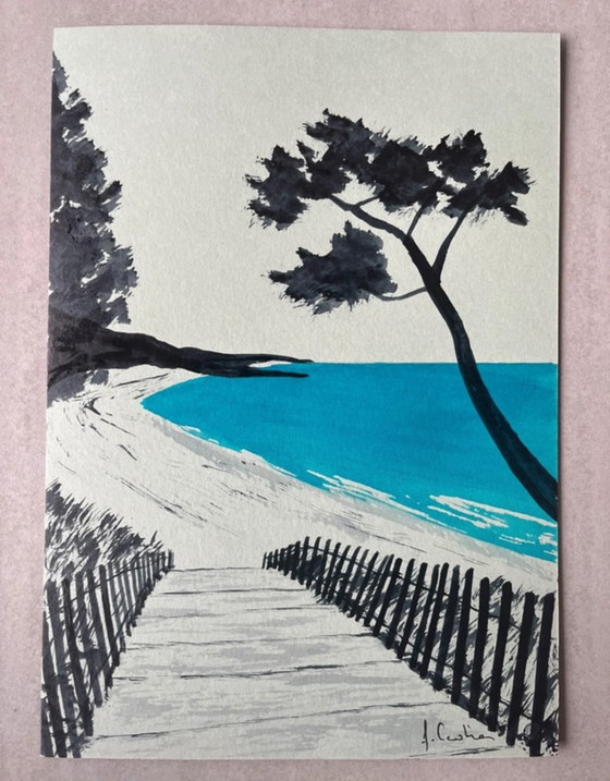 Image 1 of Artist's sketch 21x15cm